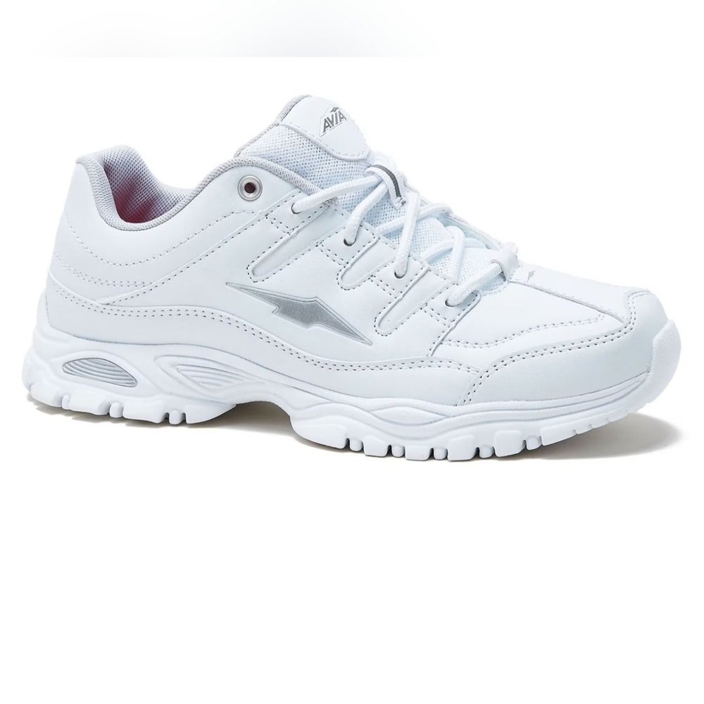 Avia Women's Classic White Athletic Sneakers